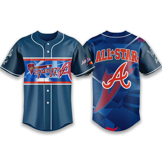 2025 Braves Peace up A-Town Down Jersey